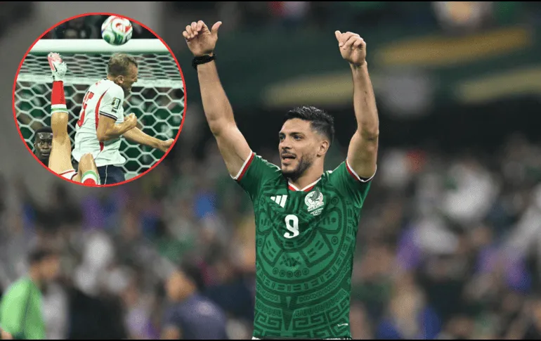 Raúl Jiménez recordó la chilena que pudo cambiar la historia ante Inglaterra.